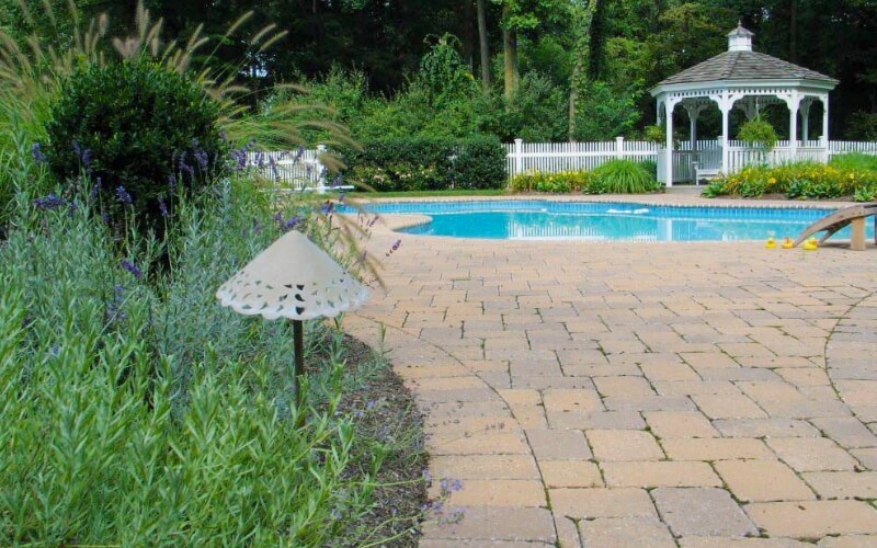 landscaping-along-pool